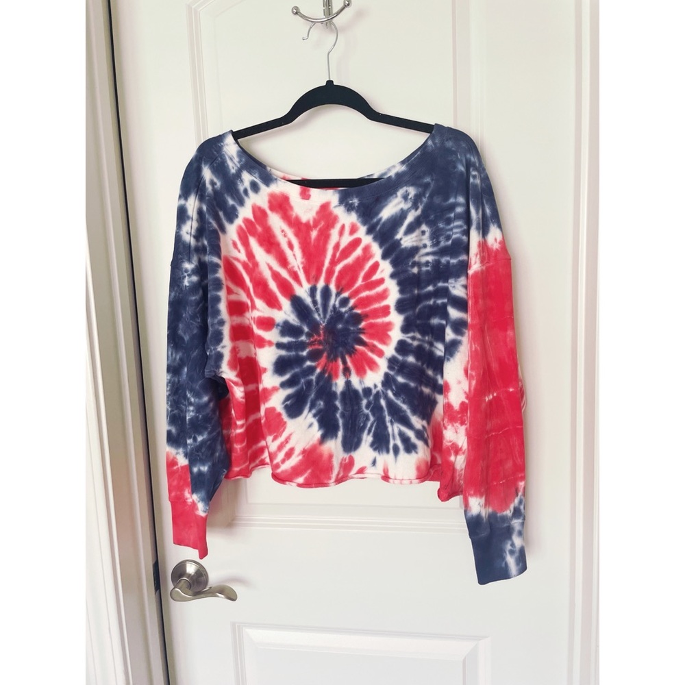 Old Navy - Tie‎ Dye Cropped Sweatshirt